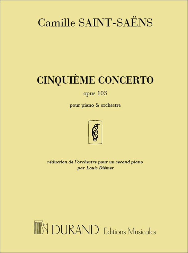 Cinqiuème Concerto Opus 103